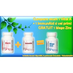 Super promotie Calivita: Vital A + ImmunAid