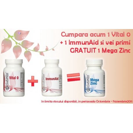 Super promotie Calivita: Vital O + ImmunAid
