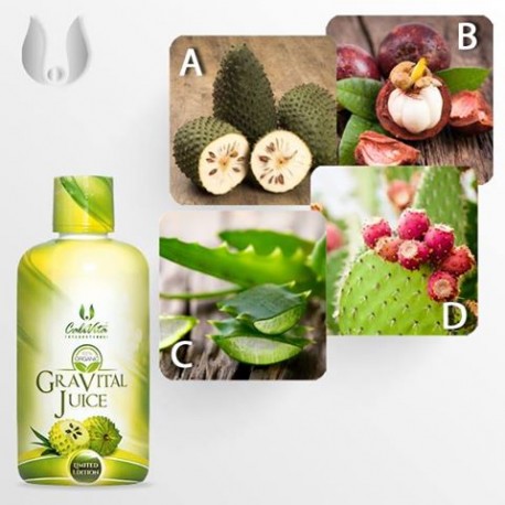 GraVital Juice CaliVita - suc de GRAVIOLA certificat organic