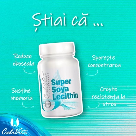 Super Soya Lecitin 250 de capsule ce lupta cu colesterolul