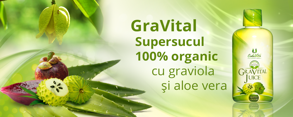 GraVital Juice suc de graviola organic